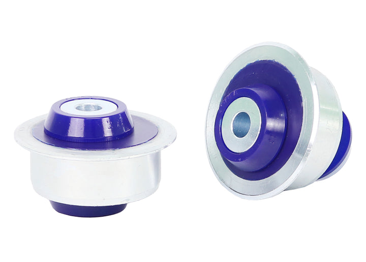 SuperPro 2015 Audi A3 Quattro Premium Front Lower Inner Rearward Control Arm w/ Caster Bushing Kit - Bull Strap