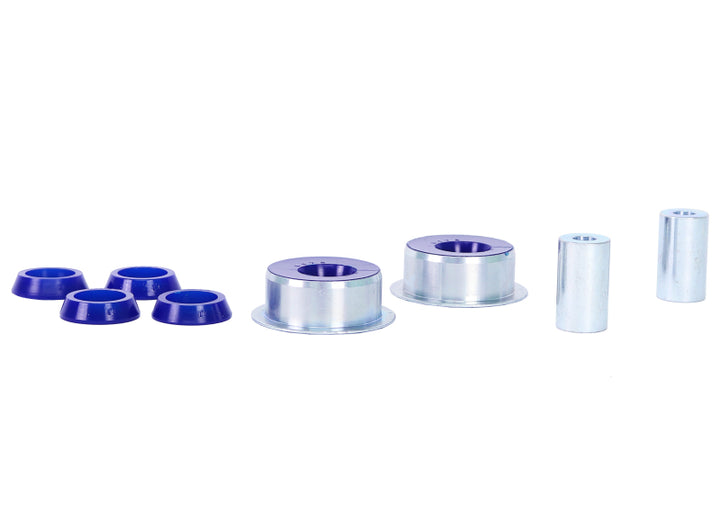 SuperPro 2015 Audi A3 Quattro Premium Front Lower Inner Rearward Control Arm w/ Caster Bushing Kit - Bull Strap