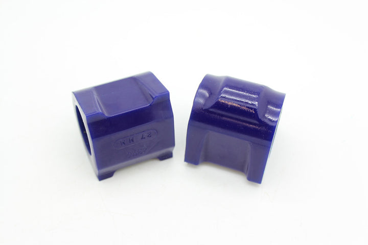 SuperPro 2015 Subaru WRX Limited Front 27mm Sway Bar Mount Bushing Set - Bull Strap