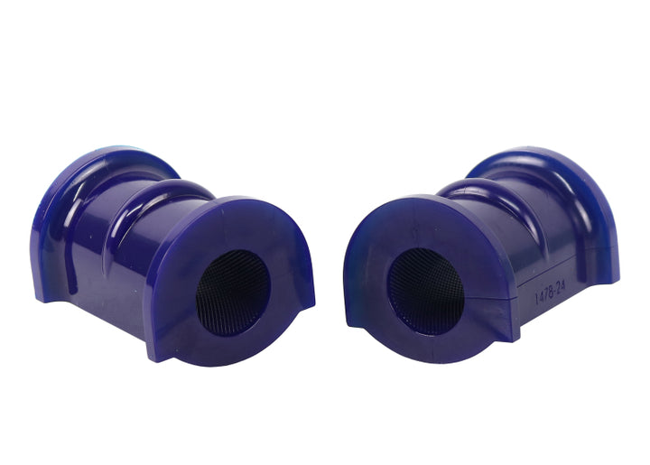 SuperPro 91-94 Ford Festiva WA Front 24mm Sway Bar Mount Bushing Kit - Bull Strap