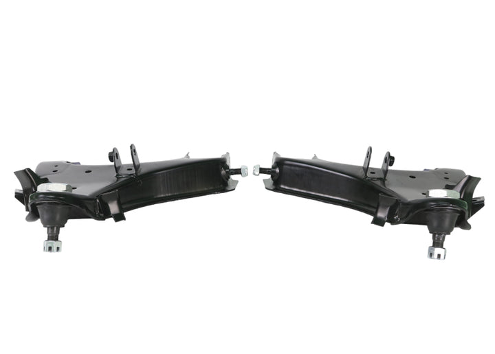 SuperPro 98-04 Nissan Frontier 2WD D22 Front Lower Control Arm Set - Bull Strap