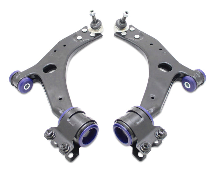 Superpro 05-11 Ford Focus  LS/LT/LV Volvo S40/V50 and C70/18mm Front Lower Control Arm Assembly Kit - Bull Strap