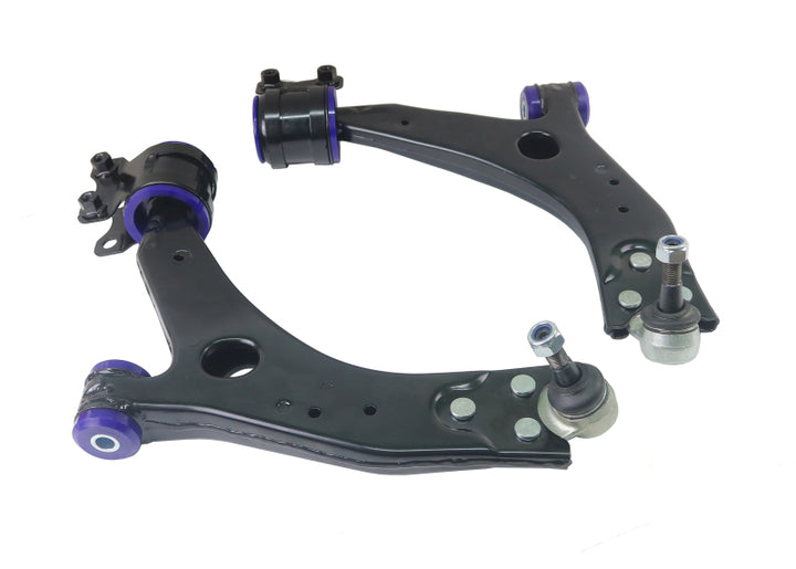 Superpro 05-11 Ford Focus  LS/LT/LV Volvo S40/V50 and C70/18mm Front Lower Control Arm Assembly Kit - Bull Strap