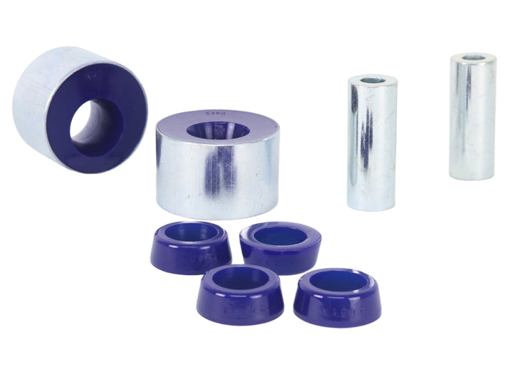 Superpro 07-13 Nissan Altima Front Lower Control Arm Inner Rear Bushing Kit-Double-Offset (+Caster) - Bull Strap