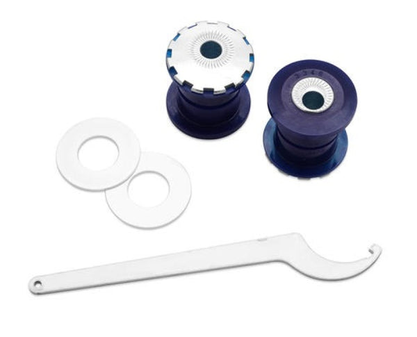 Superpro 10-14 VW Golf MK5/6 Front LCA Inner Forward Bushing Kit - Camber Adjustable - Bull Strap