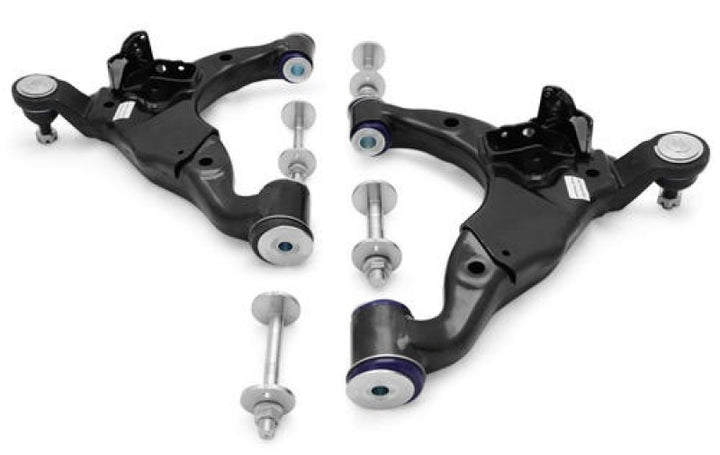 Superpro 10-23 Toyota 4Runner/Lexus GX460  KDSS Offset Lower Arm Kit - Camber/Caster Adj. - Bull Strap