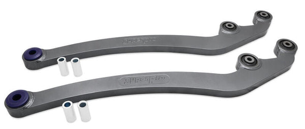 Superpro 96-97 Lexus LX450 / 91-97 Toyota Land Cruiser Front Lift Correction Radius Arm Set - Bull Strap