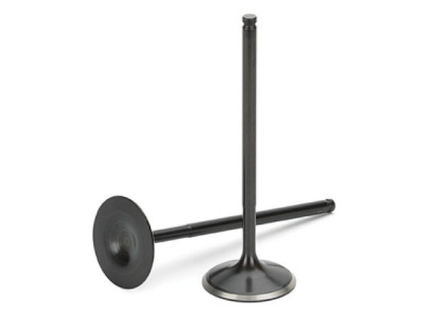 Supertech Honda B18A/B20 31x6.57x105.40mm Blk Nitrided Intake Valve - Set of 8 - Bull Strap