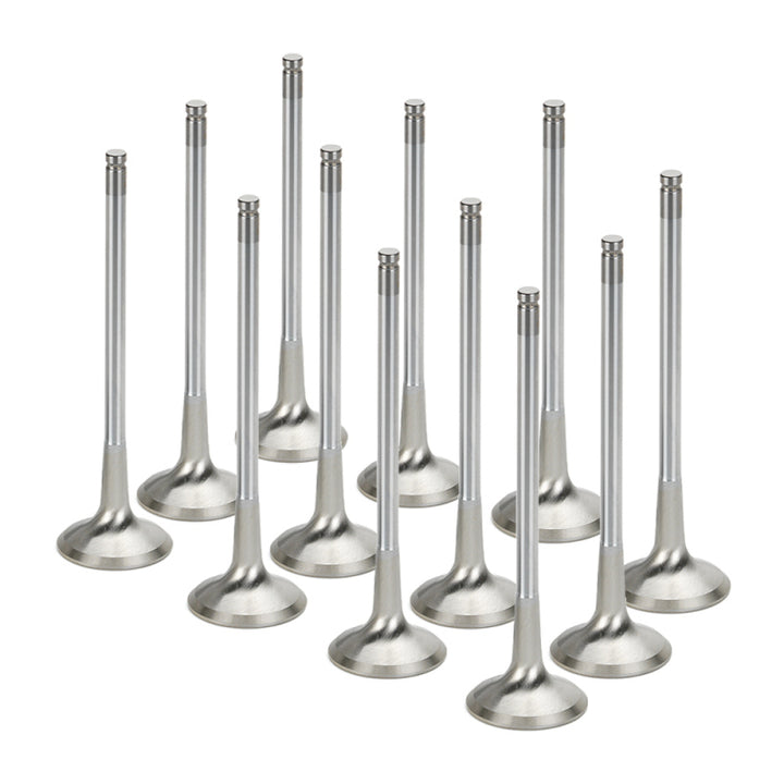 Supertech Nissan RB26 31.15X6.94X101.20mm +1mm Inconel Exhaust Valve - Set of 12 - Bull Strap