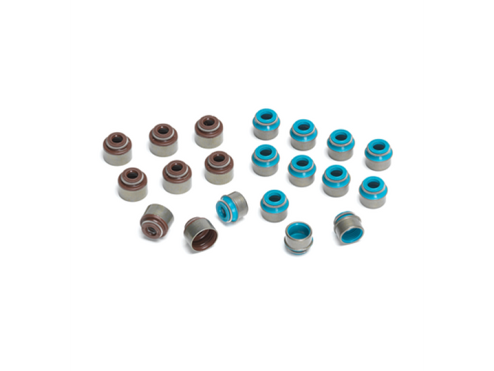 Supertech SR20DE/SR20DET/RB26 6mm Intake Valve Stem Seal - Set of 8 - Bull Strap
