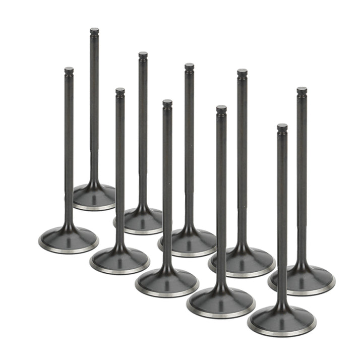 Supertech VW 2.0L 16V 32x6.95x95.5mm Dish Black Nitrided Intake Valve - Set of 10 - Bull Strap