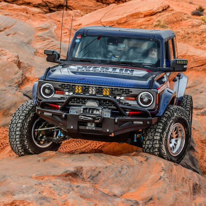 Superwinch 12000 LBS 12V DC 3/8in x 80ft Synthetic Rope SX 12000SR Winch - Graphite - Bull Strap