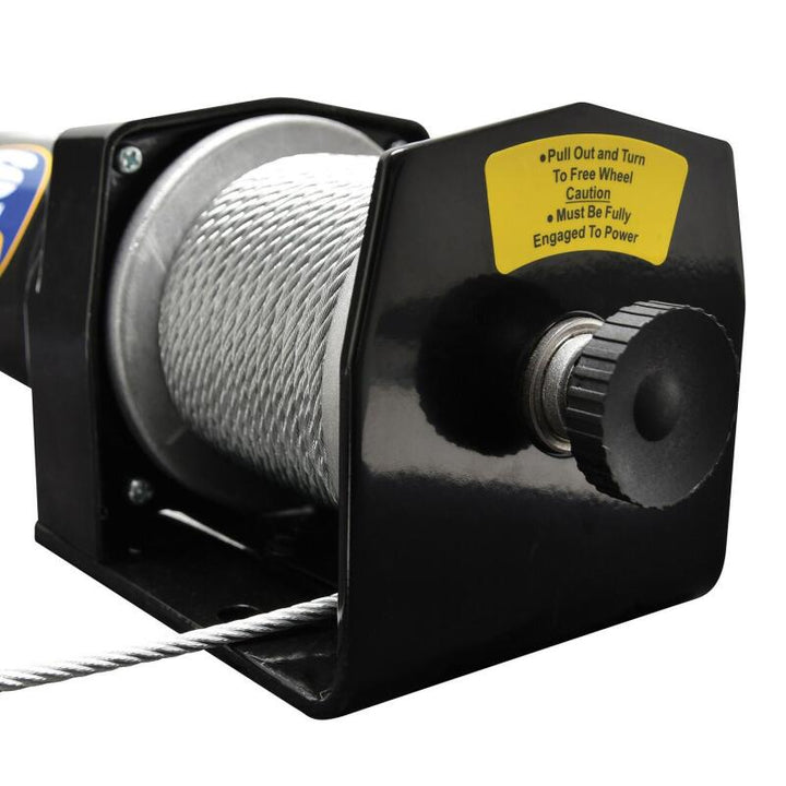 Superwinch 2000 LBS 12V DC 5/32in x 49ft Steel Rope LT2000 Winch - Bull Strap