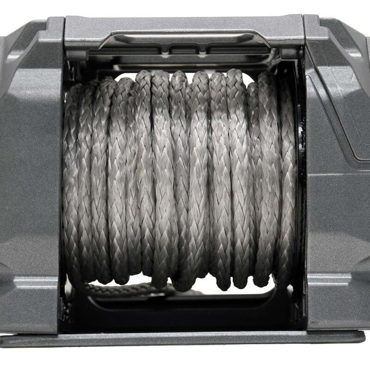Superwinch 3500 LBS 12V DC 7/32in x 40ft Synthetic Rope Hawse Fairlead SP 35SR Winch - Bull Strap