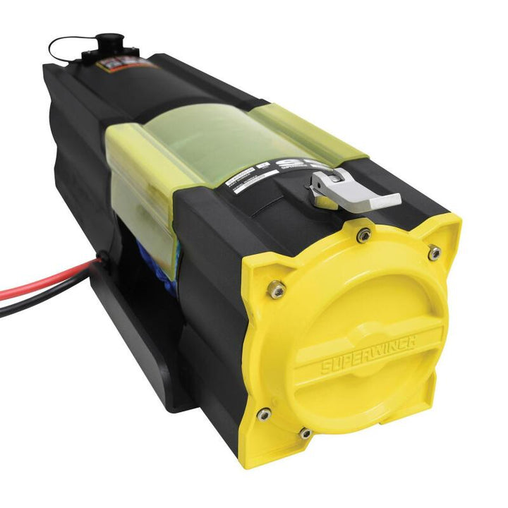 Superwinch 7500 LBS 12V DC 5/16in x 54ft Synthetic Rope S7500 Winch - Bull Strap