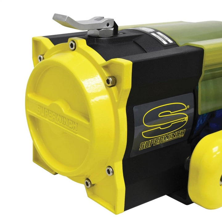 Superwinch 7500 LBS 12V DC 5/16in x 54ft Synthetic Rope S7500 Winch - Bull Strap