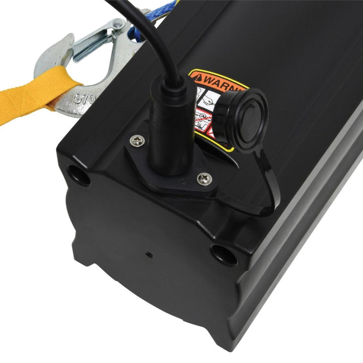 Superwinch 7500 LBS 12V DC 5/16in x 54ft Synthetic Rope S7500 Winch - Bull Strap