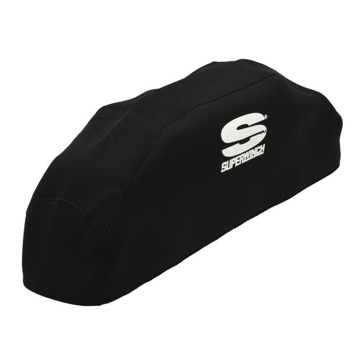 Superwinch Winch Cover for Sx 10000/12000/Talon 9.5 Integrated Winches - Blk Neoprene - Bull Strap