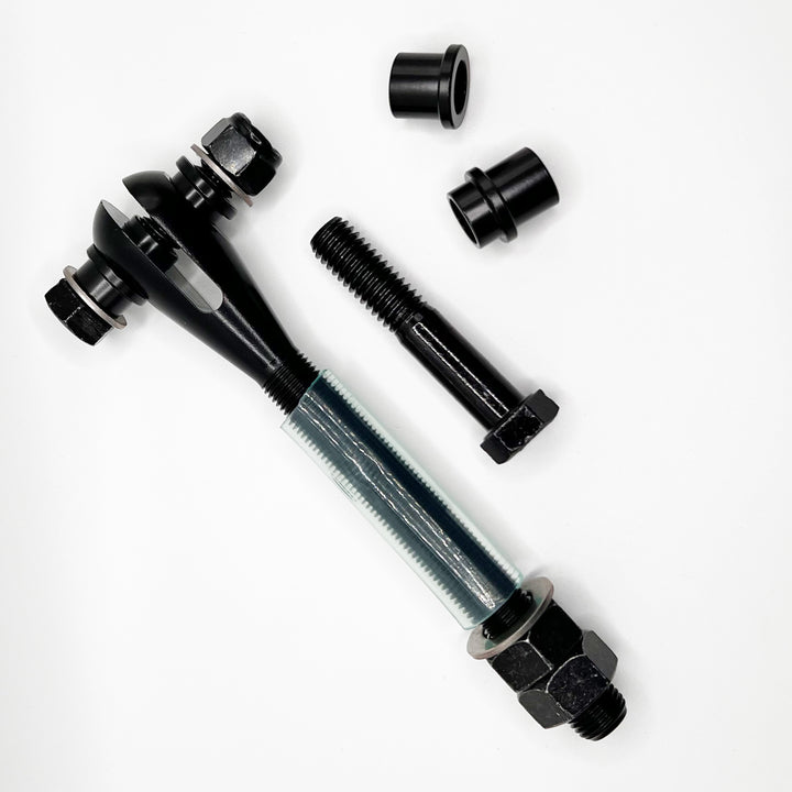Suspension Limit Strap Clevis | Heat Treated 4130 Chromoly | Black | Adjustable | Bull Strap - Bull Strap