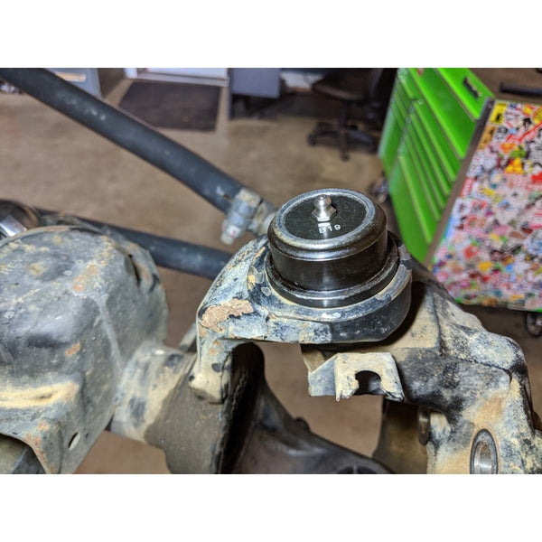 Synergy Jeep JK/WJ HD Knurled Adjustable Ball Joint Kit - Bull Strap