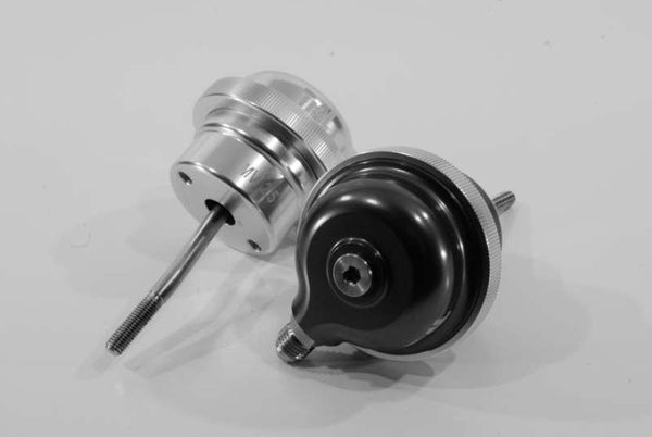 TiAL Sport MV-I 2.5 Wastegate Actuator 18 PSI Bent Rod - Black - Bull Strap