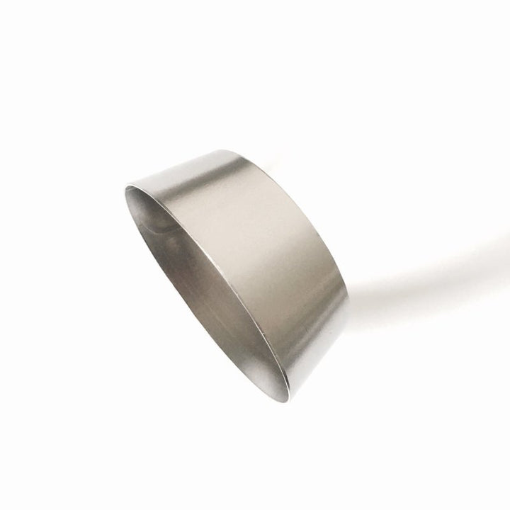 Ticon Industries 1-3/16in OAL 3.0in to 3.5in Titanium Transition Reducer Cone - Bull Strap