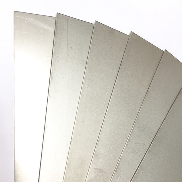 Ticon Industries 20in x 20in 1mm Thick Titanium Flat Plate - Bull Strap