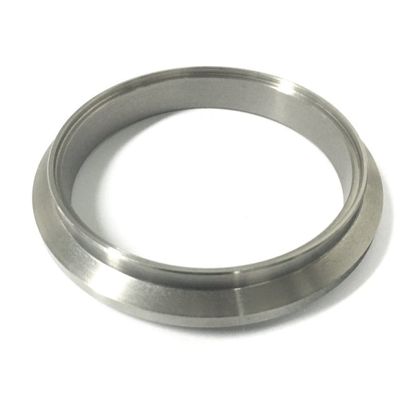 Ticon Industries Garrett GT28-GT40 Titanium V-Band Turbine Outlet Flange (Fire Ring Measures 77mm) - Bull Strap
