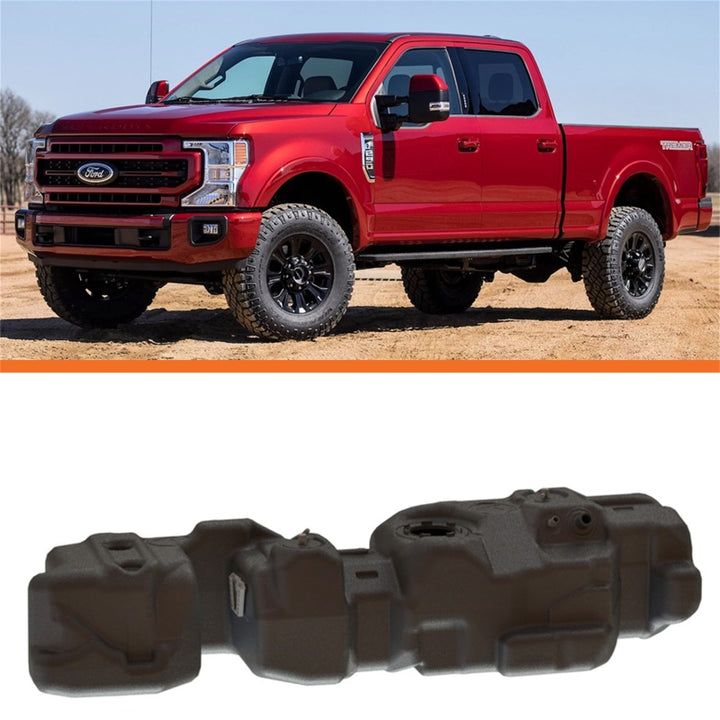 Titan Fuel Tanks 17-24 Ford F-250/F-350 PowerStroke Crew Cab Short Bed 55 Gallon XXL Mid-Ship Tank - Bull Strap
