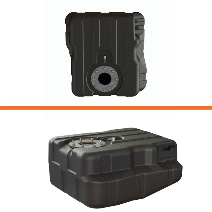 Titan Fuel Tanks 99-10 Ford F-350/F-450 Narrow Frame 40 Gallon After-Axle Utility Fuel Tank - Bull Strap
