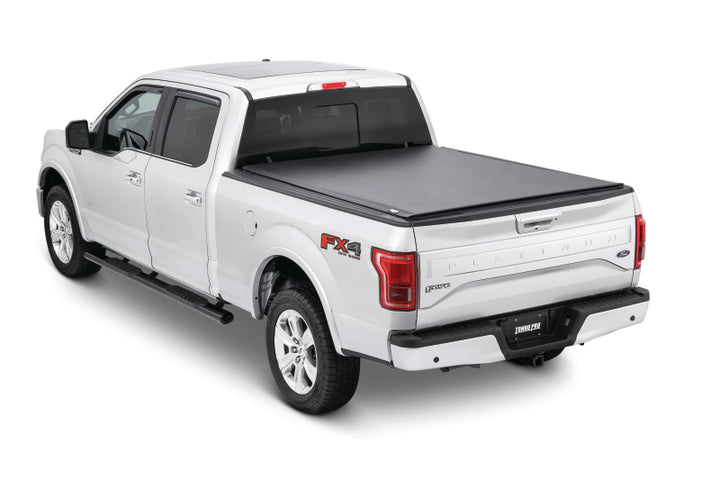 Tonno Pro 08-16 Ford F-250 Super Duty 6.8ft Fleetside Lo-Roll Tonneau Cover - Bull Strap
