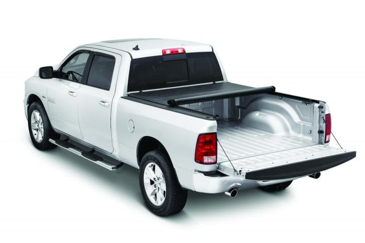 Tonno Pro 09-19 Dodge RAM 1500 5.7ft Fleetside Lo-Roll Tonneau Cover - Bull Strap