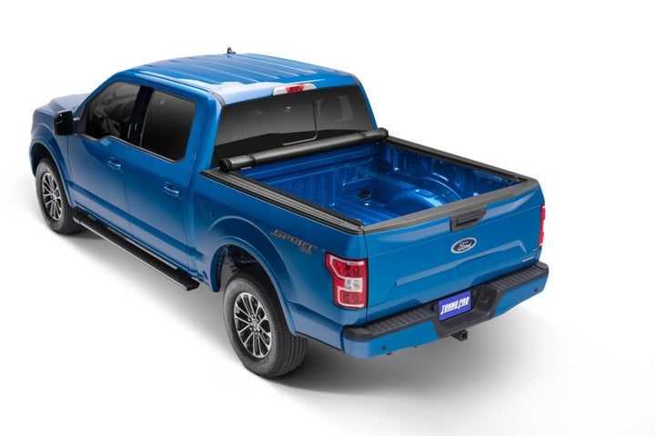 Tonno Pro 09-19 Ford F-150 5.5ft Styleside Lo-Roll Tonneau Cover - Bull Strap