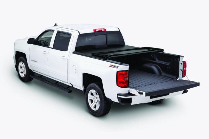 Tonno Pro 73-83 Chevy C10 Pickup 8ft Fleetside Tonno Fold Tri-Fold Tonneau Cover - Bull Strap