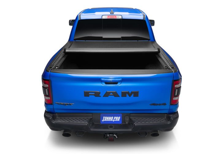 Tonno Pro19-21 Dodge RAM 1500 5.7ft Lo-Roll Tonneau Cover - Bull Strap