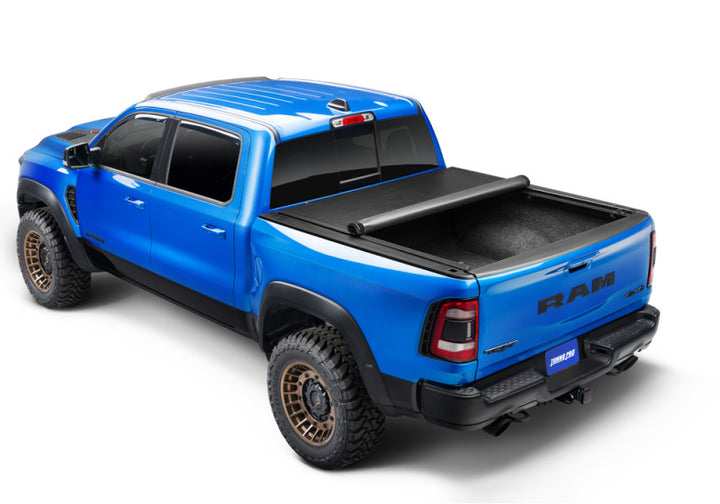 Tonno Pro19-21 Dodge RAM 1500 5.7ft Lo-Roll Tonneau Cover - Bull Strap