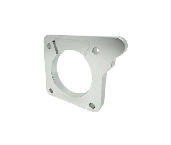 Torque Solution 01-05 Subaru WRX Throttle Body Adapter - DBC to DBW Intake Manifold - Bull Strap