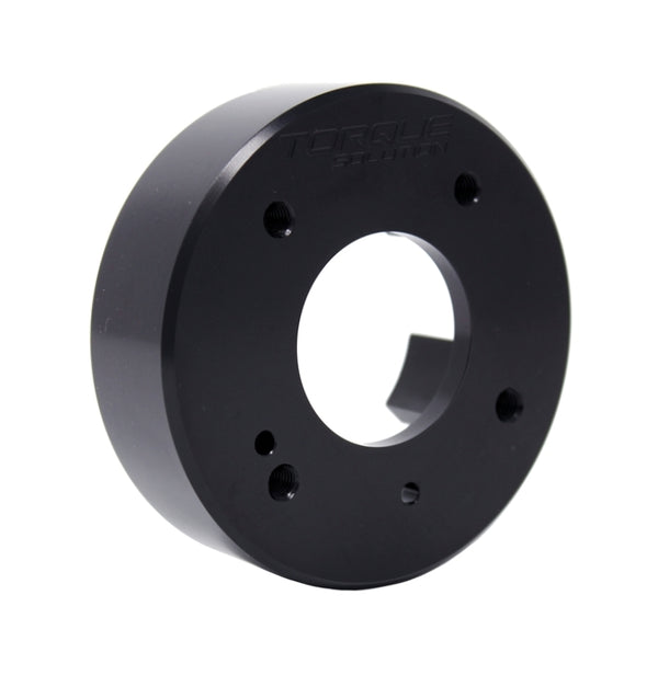 Torque Solution 08-15 Mitsubishi Evolution X Billet Mivec Exhaust Cam Gear Housing - Bull Strap