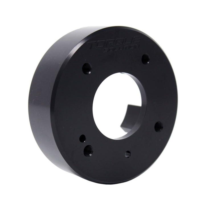 Torque Solution 08-15 Mitsubishi Evolution X Billet Mivec Exhaust Cam Gear Housing - Bull Strap