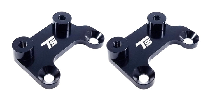 Torque Solution 2.5i Fuel Rail Adapters: 96-17 Subaru Impreza/WRX/STI - Bull Strap