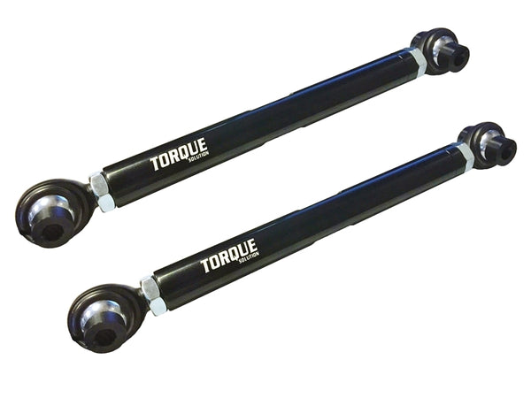 Torque Solution Adjustable Rear Control Arms: Mitsubishi Evo X 2008+ - Bull Strap