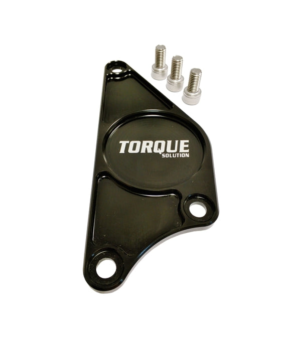 Torque Solution Billet Aluminum Cam Plate (Black): Subaru BRZ / Scion FR-S 2013+ - Bull Strap