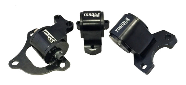 Torque Solution Billet Aluminum Engine Mount Kit: Acura RSX 2002-2006 DC5 - Bull Strap