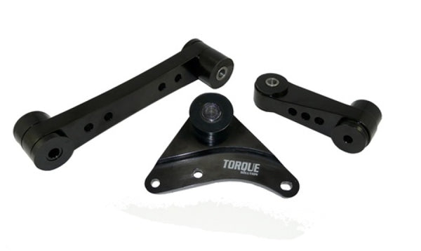 Torque Solution Billet Aluminum Engine Mount Kit: Dodge Neon SRT-4 2003-05 - Bull Strap
