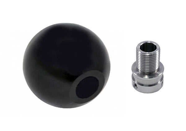 Torque Solution Billet Shift Knob (Black) Vokswagen/Audi Manual Transmission - Bull Strap