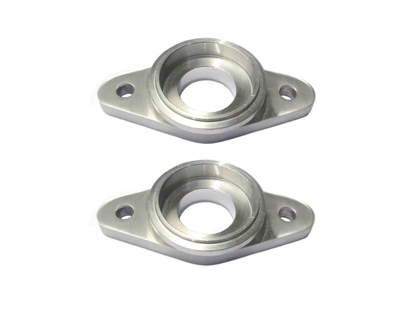 Torque Solution Billet Stock to Tial Blowoff Valve Adapter: Nissan GTR R35 ALL (2 Adapters) - Bull Strap