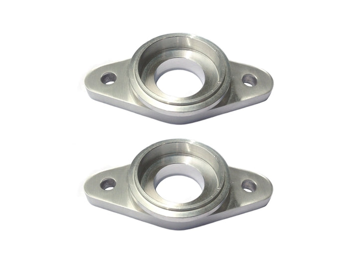 Torque Solution Billet Stock to Tial Blowoff Valve Adapter: Nissan GTR R35 ALL (2 Adapters) - Bull Strap