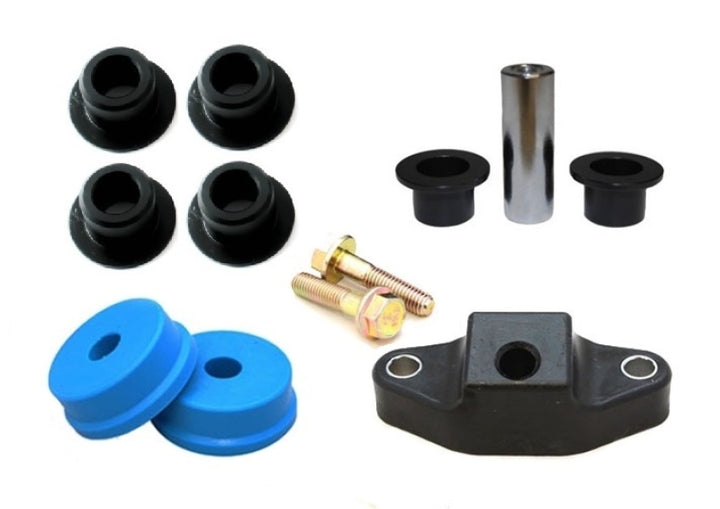 Torque Solution Complete Shifter Bushing Combo Kit: 02-14 Subaru WRX - Bull Strap