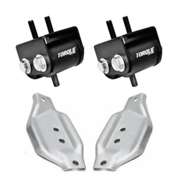 Torque Solution Engine Mounts w/ Mount Plates: Subaru WRX 2006-2015 / STI 2006-2016 - Bull Strap