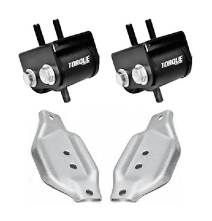 Torque Solution Engine Mounts w/ Mount Plates: Subaru WRX 2006-2015 / STI 2006-2016 - Bull Strap
